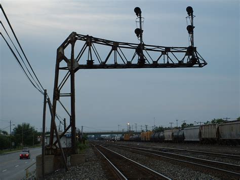 railroad signal bridge